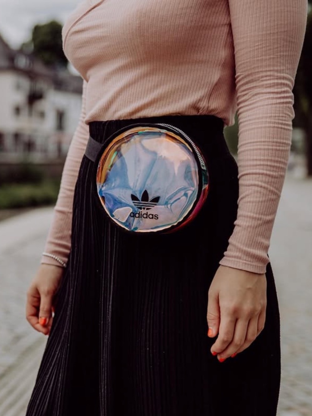adidas Iridescent Round Belt Bag